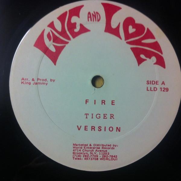 Tiger, Admiral Tibet - Fire / Why Should I
