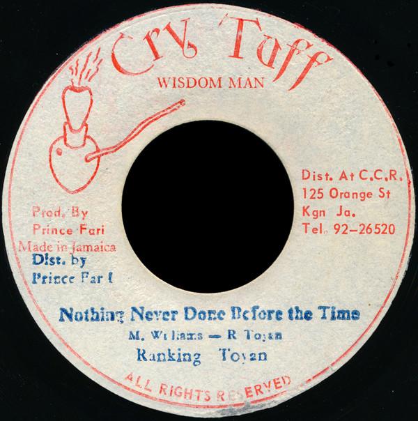 Toyan - Nothing Never Done Before The Time