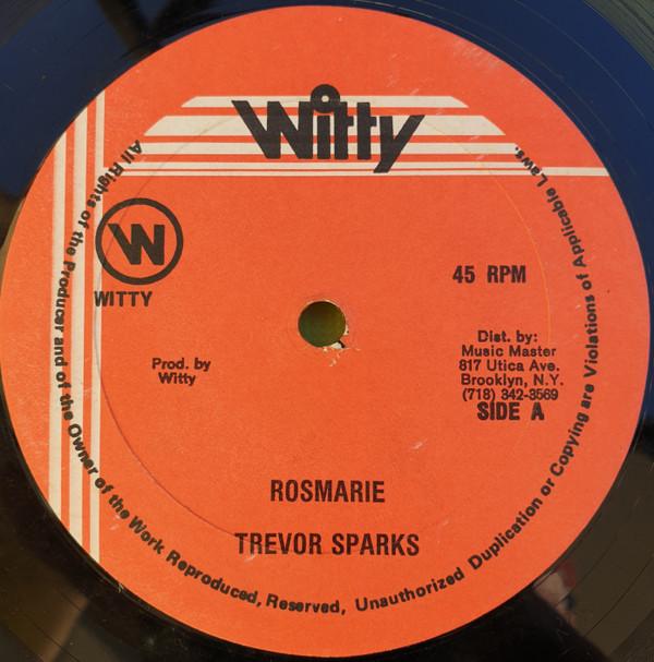 Trevor Sparks - Rosmarie / Lipstick