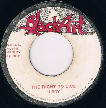U-Roy, Strihev All Stars - The Right To Live / Movering