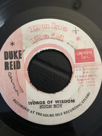 U-Roy - Words Of Wisdom / Treasure Isle Skank