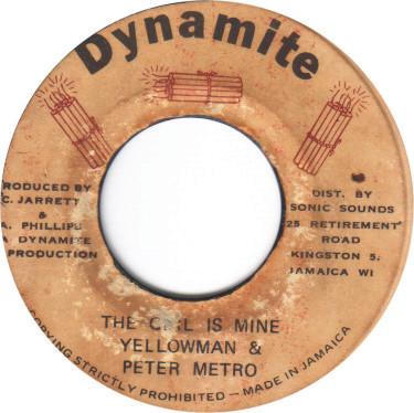 Yellowman, Peter Metro - The Girl Is Mine